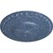 Ekena Millwork Lyon Ceiling Medallion (Fits Canopies up to 3 5/8"), 23 1/2"OD x 3 1/4"P, Americana Crackle CM23LYAMC - alternate 3